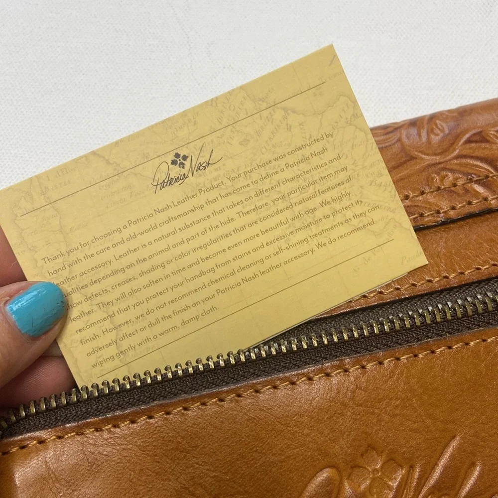 Patricia Nash Leather Clutch - Picture 8 of 13